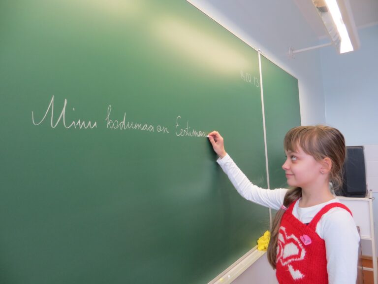 Eesti riigi sünnipäev on 24. veebruaril,      teab Tartu vene lütseumi 4. klassi õpilane Annika, aga esimese hooga ei tule tal meelde, kui vanaks saab Eesti.Foto: Sirje Pärismaa