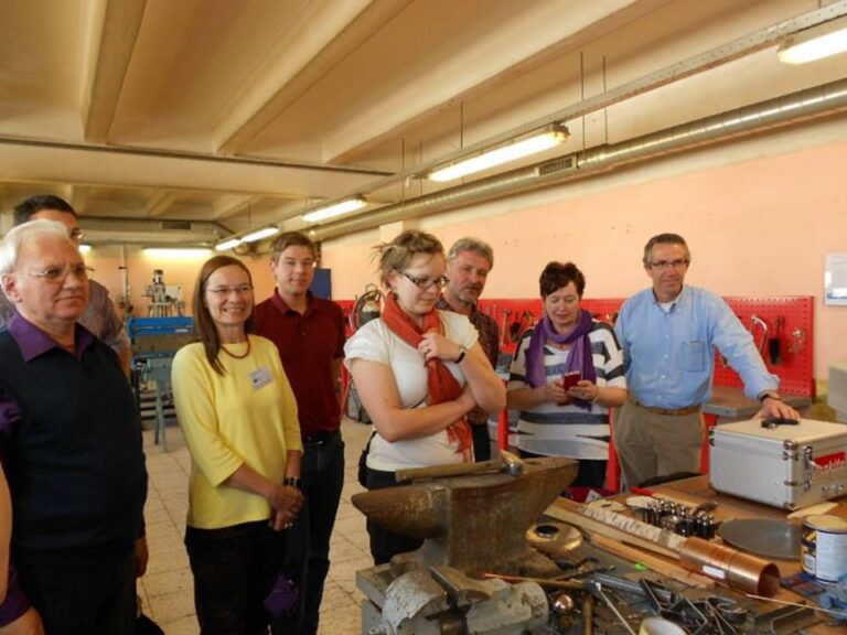 Metallitöö meistriklassis.