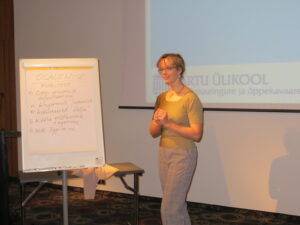 Tartu Ülikooli haridusuuringute ja õppekavaarenduse keskuse teadur Maria Jürimäe.