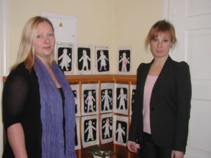 Õpetajad Aire Hint ja Eva Eslon-Konnapere.