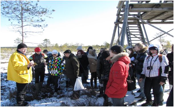 LAK-õppe päev Kõnnu Suursoos. Foto: Liis Multer