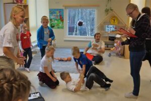 Johann ja Beatrice võistlustules.