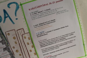 Karjäärinädala plaan