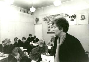 Helve Raik geograafiatunnis. Fotod: TTG arhiiv