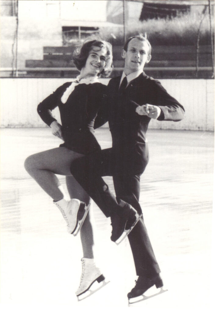 Kuuekordsed Eesti meistrid jäätantsus Anne Šaraškin ja Peeter Laur. Foto: erakogu