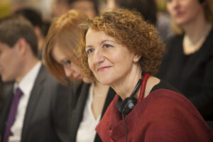 Peaesineja, Itaalia Reggio Emilia koolituskeskuse pedagoog-nõustaja Paola Strozzi.