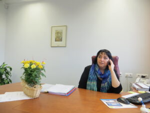 Kivilinna gümnaasiumi direktor Karin Lukk. Foto: Sirje Pärismaa 