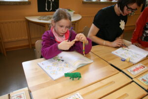 Pärlid arvutamiseks 1. klassis. 