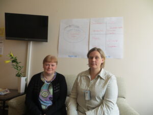 Tartu KHK õpetajad Signe Vedler ja Maire Merits. 