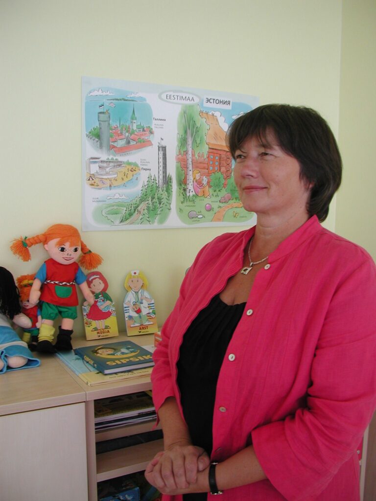 Keelekümblusrühma õpetaja Tatjana Laansoo