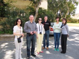 TEK-i töötajad koos Malta MCAST-i esindajaga.