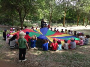 Ursula kevadine neljapäevane klassiekskursioon Madridi lähedal asuvasse tallu. 