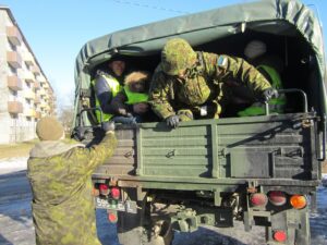 Niimoodi toimub kaitseväelaste transport