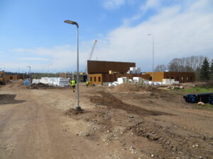 Vaade kerkivatele rühmakodudele.