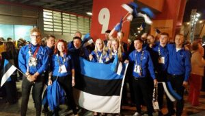 Eesti võistkond 2015. aasta WordSkillsil.