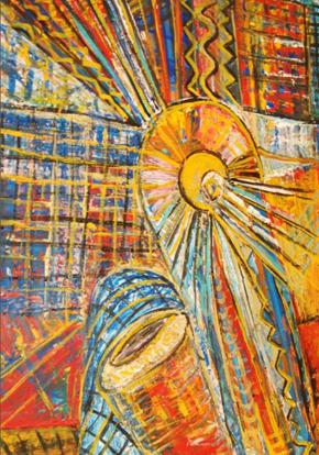 Elena Rodríguez-La Rosa "Esivanemate helid", akrüül, 2011