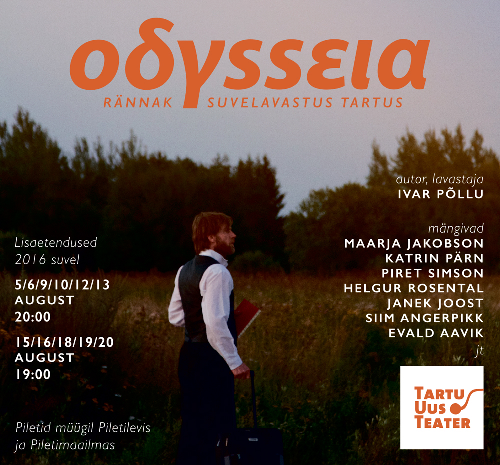 Tartu Uus Teater: „Odysseia” lisaetendused
