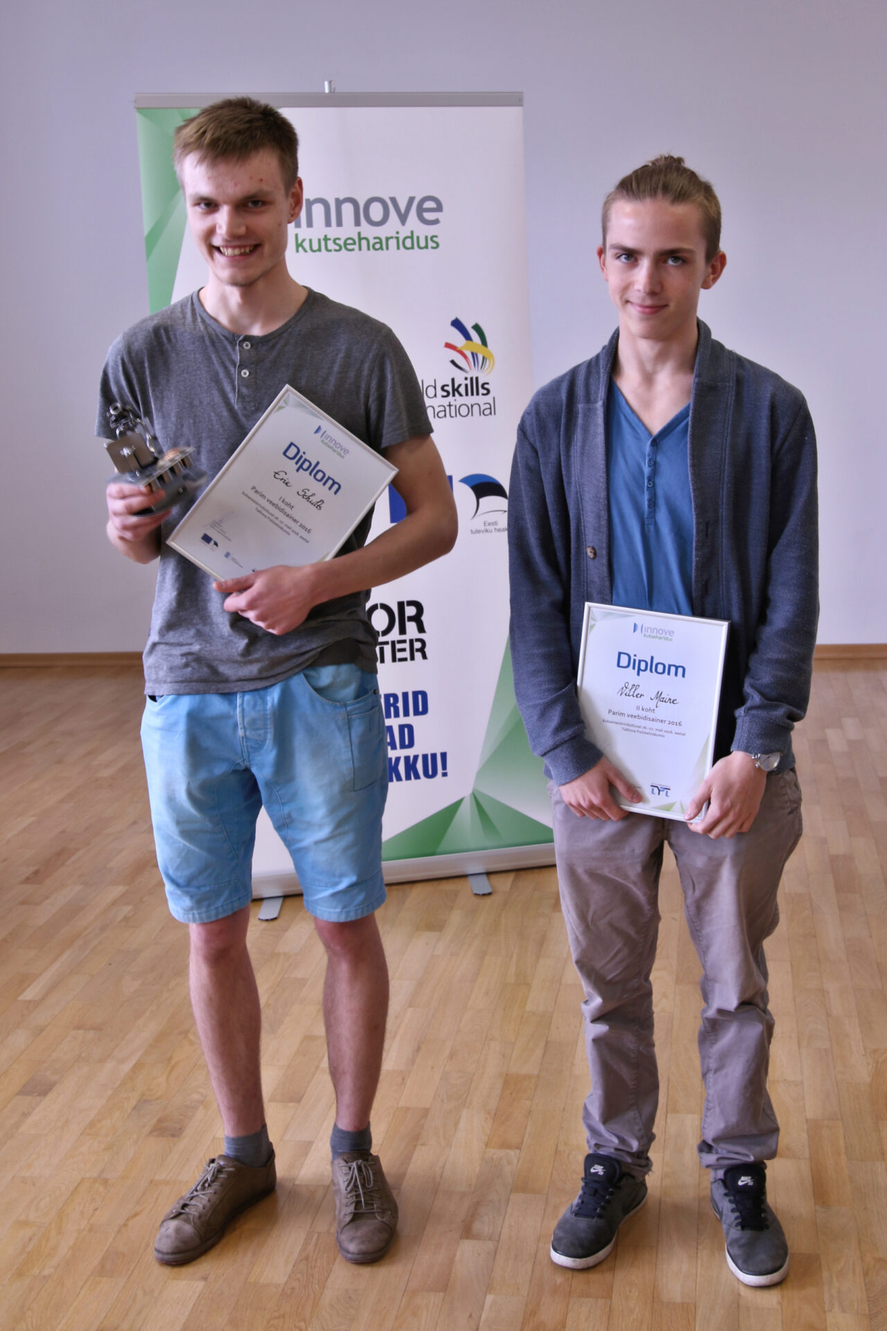 Veebidisaini kutsemeistrivõistluse võitis Ida-Virumaa kutsehariduskeskuse õpilane