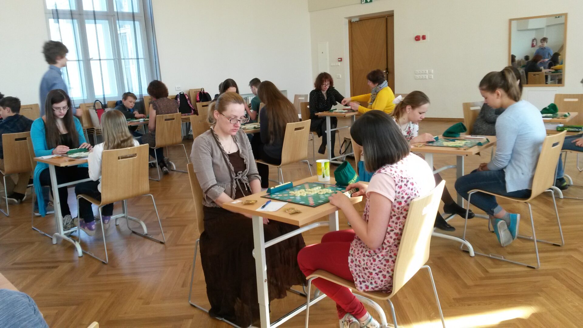 Sõnamänguturniiril võistlesid koos õpetajad ja õpilased