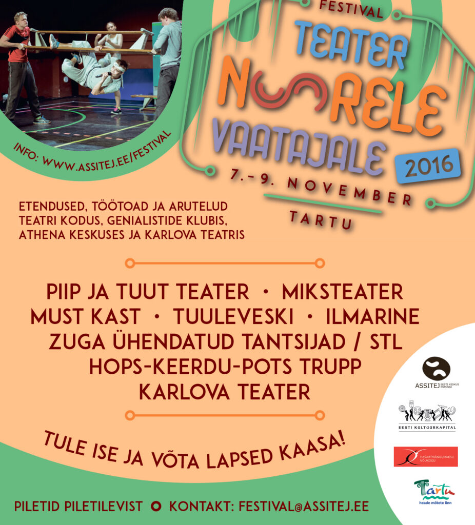 Festival kutsub õpetajaid teatrisse!