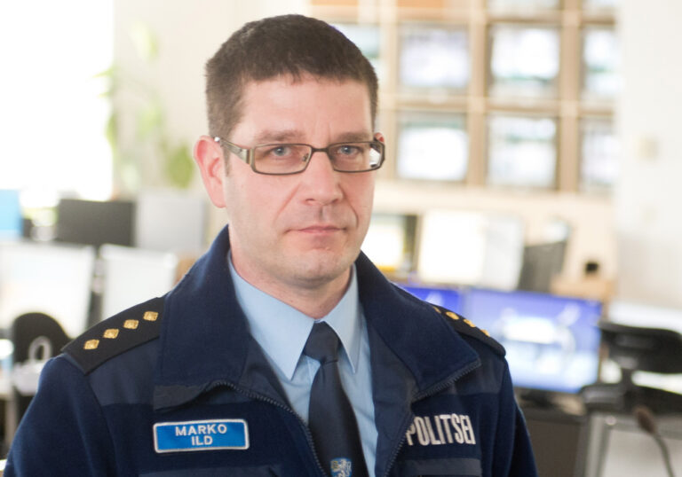 Politsei- ja piirivalveameti valmisoleku ja reageerimise büroo juhtiv­korrakaitseametnik Marko Ild. Foto: Mihkel Maripuu / Postimees / Scanpix