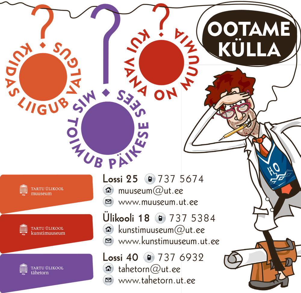 Tartu ülikooli muuseum kutsub maailma mõõtma!