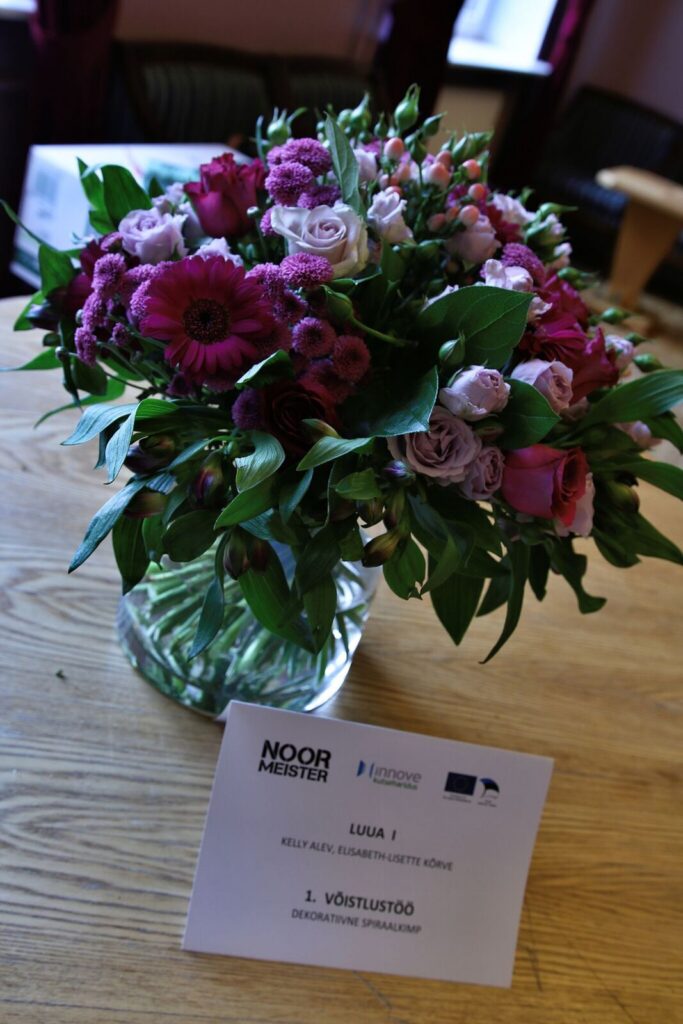 Räpina aianduskool noppis noorte floristide kutsemeistrivõistlusel kaksikvõidu