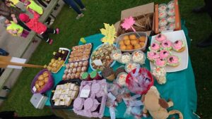 Lotte lasteaia heategevusliku mihklilaada lookas lett. Foto: Tartu Lotte lasteaed