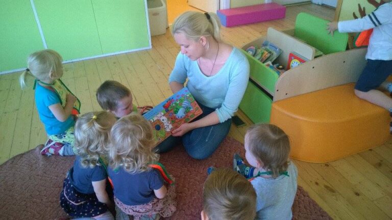 Mai lasteaia sõimerühma lemmikraamat. Foto: Pärnu Mai lasteaed