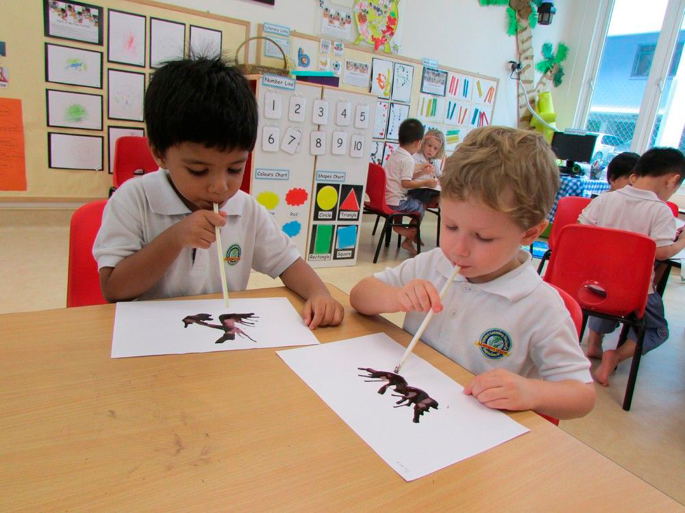 Tõnis käib Singapuris lasteaias