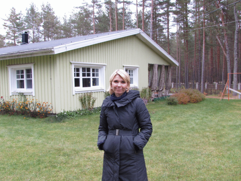 Lasteküla juhataja Kadri-Ann Mänd. Foto: Tiina Vapper