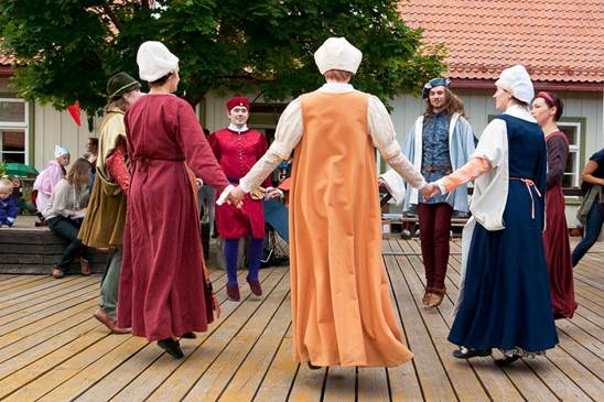 Keskaja tantsude õhtu Eesti ajaloomuuseumis