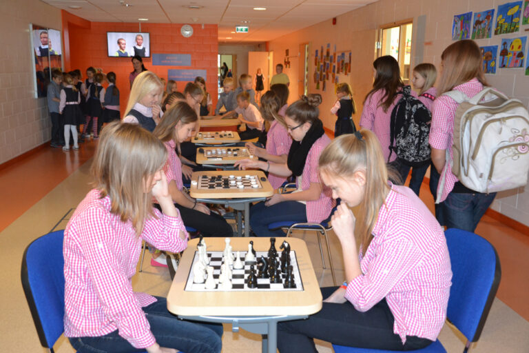 Vahetund Peetri koolis. Foto: Peetri kool