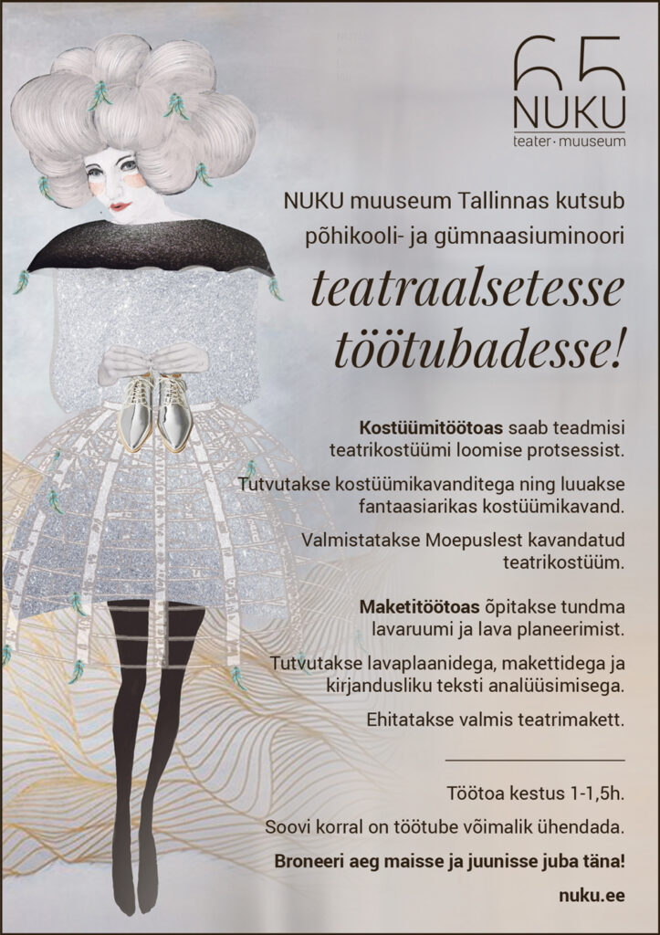 NUKU muuseum tutvustab noortele teatriameteid