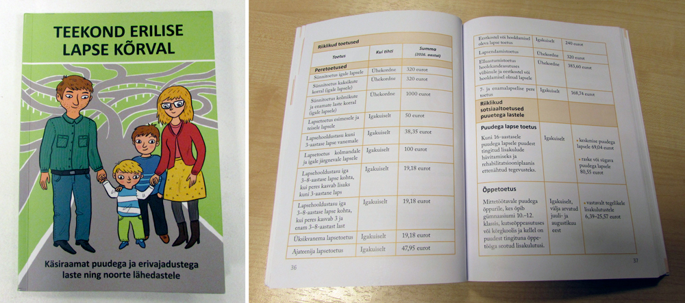 Uus käsiraamat aitab puudega lapse vanemat seaduste ja teenuste rägastikus orienteeruda