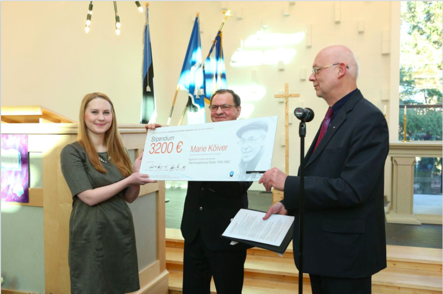 Lennart Meri stipendiumi pälvis Tartu ülikooli ajaloo ja arheoloogia instituudi magistrant Marie Kõiver