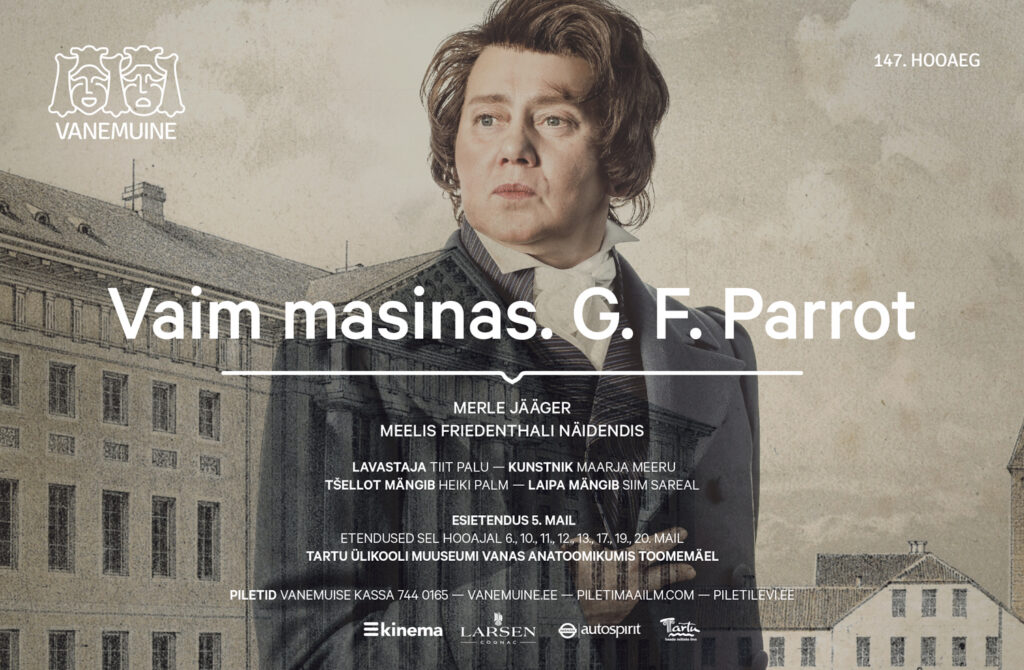 Kohtumine Parrotiga Tartu ülikooli vanas anatoomikumis