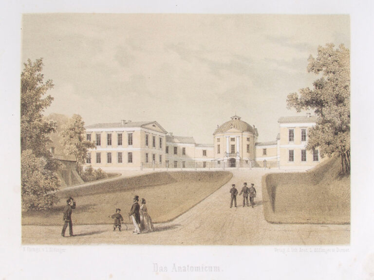 Louis Höflinger. Tartu vaade, 1860.