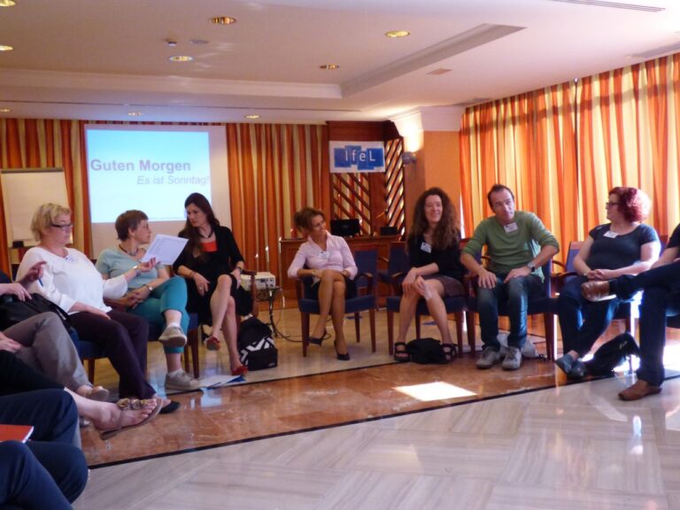 Tenerifel toimusid arutelud saksa keeles.  Foto: erakogu