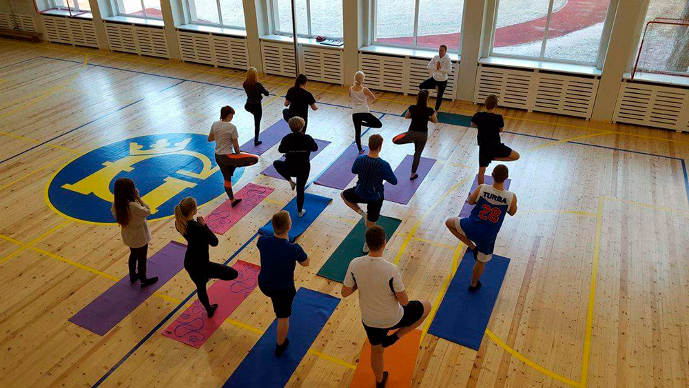 Noarootsi õpilastel on tunniplaanis ka jooga