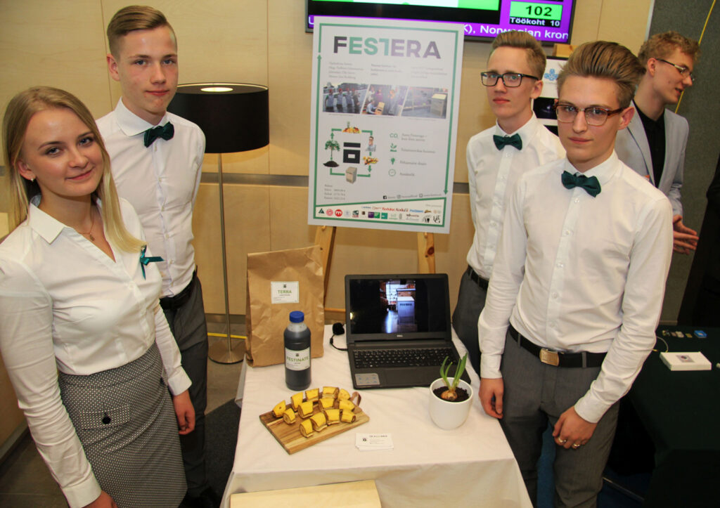Eesti parim õpilasfirma on Festera Hugo Treffneri gümnaasiumist