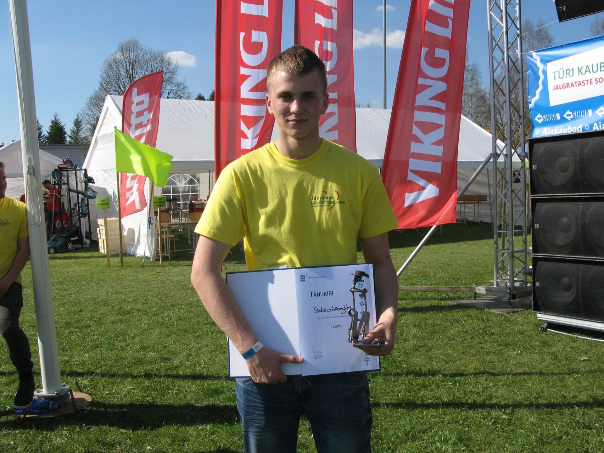 Tänavune parim noortalunik õpib Järvamaa kutsehariduskeskuses