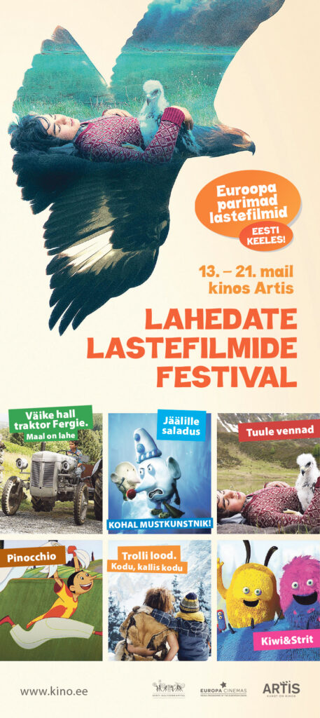 Lahedate lastefilmide festival Artise kinos