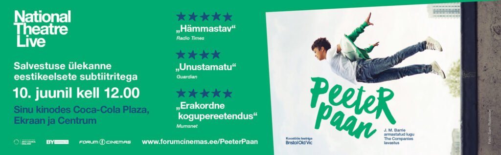 Peeter Paan kutsub noori fantaasiamaailma