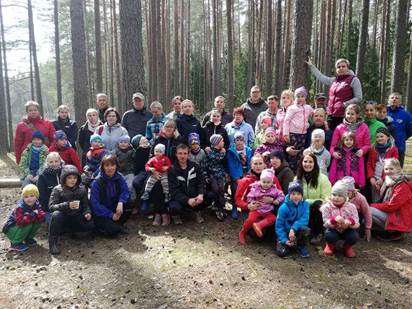 Tartu Kannikese lasteaed istutas metsa