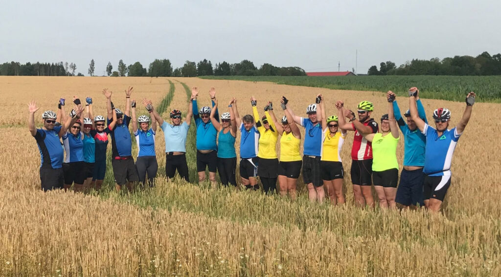 Koolijuhtide rattaretkel osalejad sõitsid suvel läbi 17 kooli