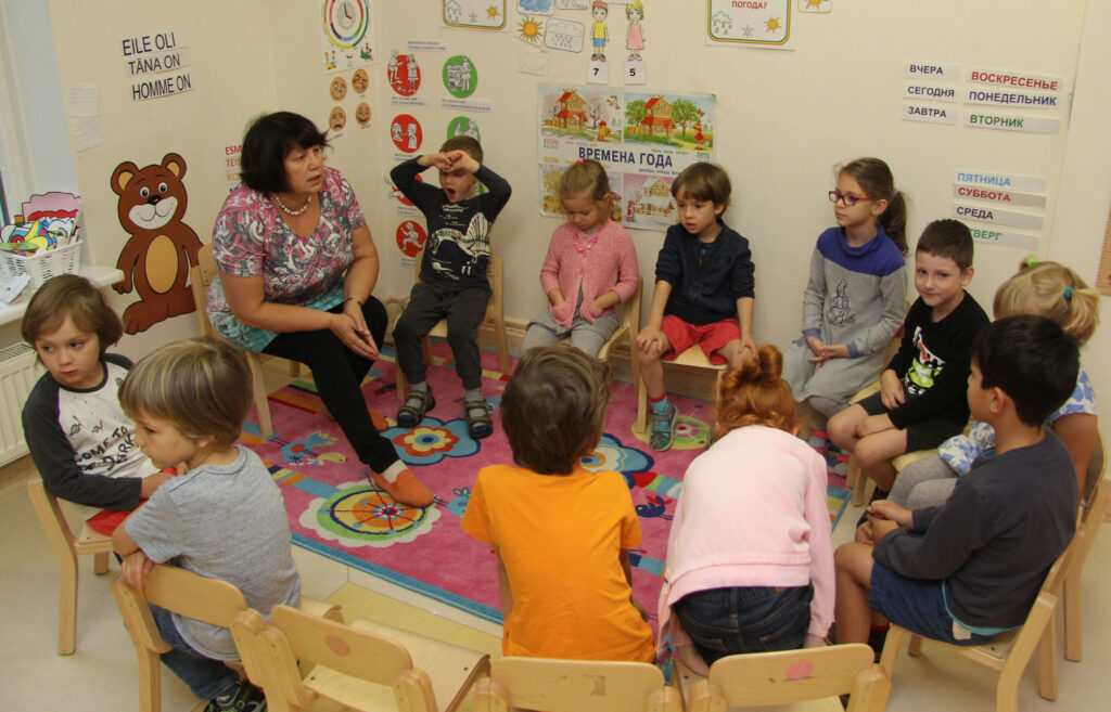 Lasteaed, kus õpitakse nelja keelt