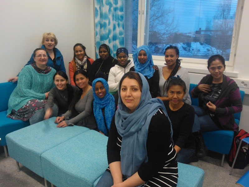 Multikultuurne praktika Tampere kutsehariduskolledžis