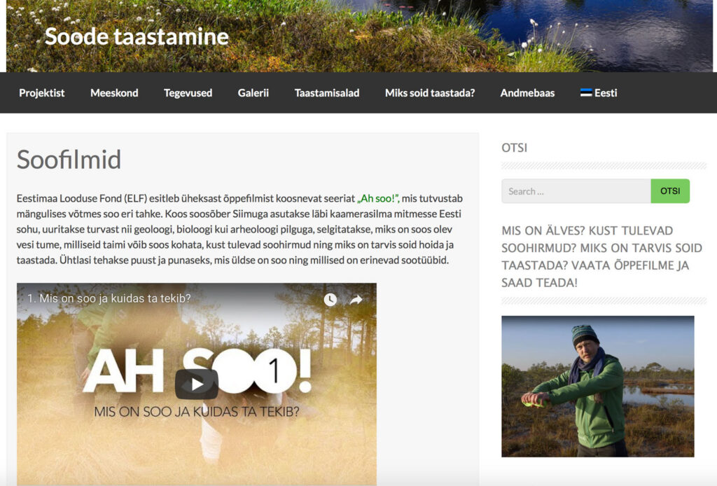 Värskes õppefilmide seerias „Ah soo!” näeb soode mitut nägu