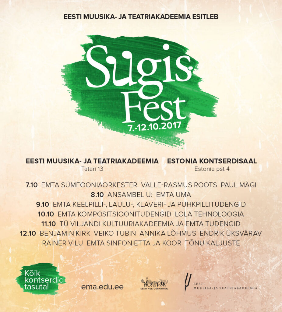 SügisFest tuleb uue hingamisega